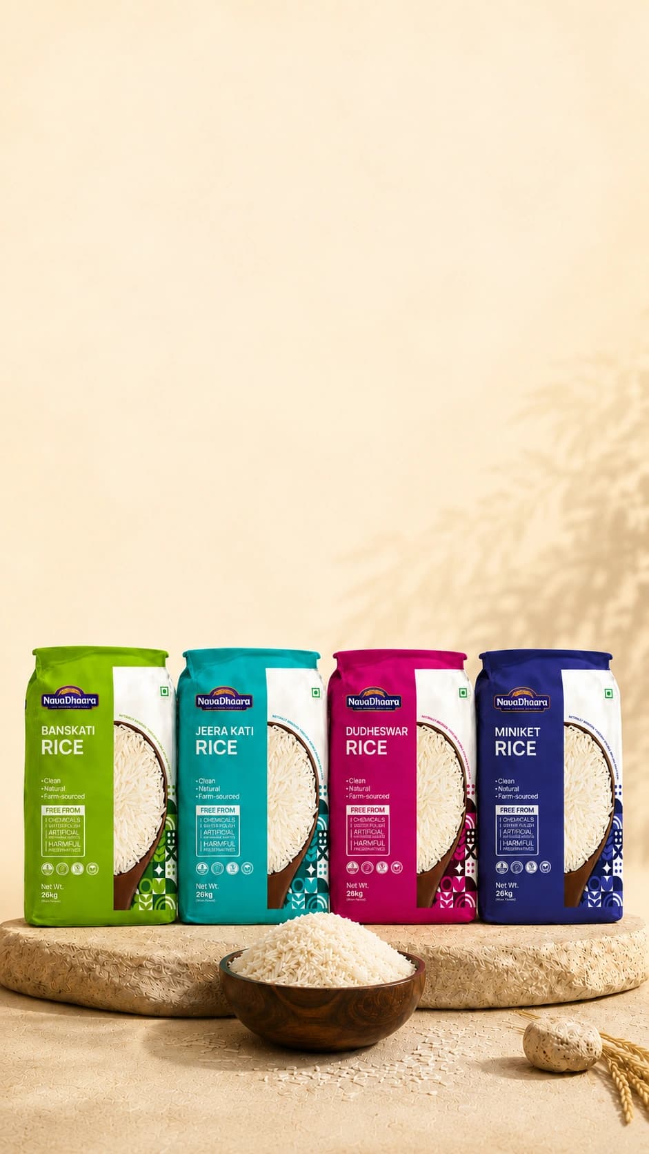 NavaDhaara Premium Rice Collection